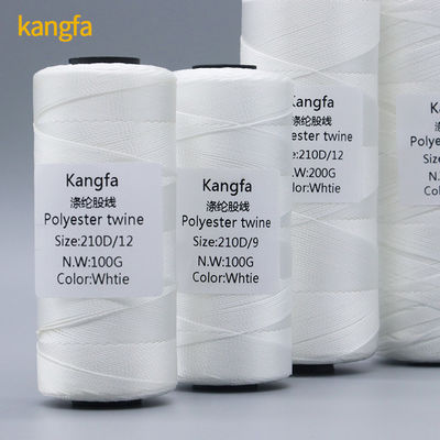 210d/12ply 100% 高強度ポリエステル糸 多彩のクロケットとクイルト用