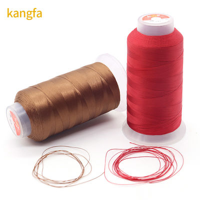 紫外線保護 カンファ 防水ポリエステル 縫製糸 革糸 210D/3 Tex50