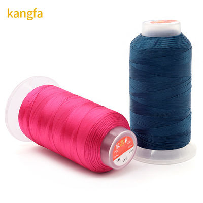 紫外線保護 カンファ 防水ポリエステル 縫製糸 革糸 210D/3 Tex50