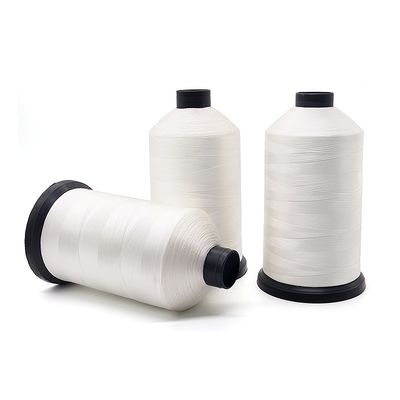 白いポリエステル縫製糸 商品化 210d/3 毛布機用 1000g 210d/3