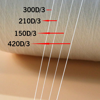 生白 150D/3 Tex45 TKT60 低収縮と耐久性のあるポリエステル縫製糸