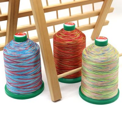 ロールあたり400g 2mm 編み込み糸 420D/16 靴編み用の無ワックスポリエステル糸