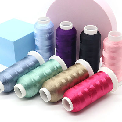 4000ヤード プラスチックコーンの縫製 100% ポリエステル 120d 2 刺身糸 100g 高