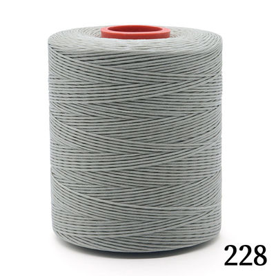 210D/16 ポリエステル 縫製糸 手縫い 革 ワックス 糸 0.8mm 1mm 240 色
