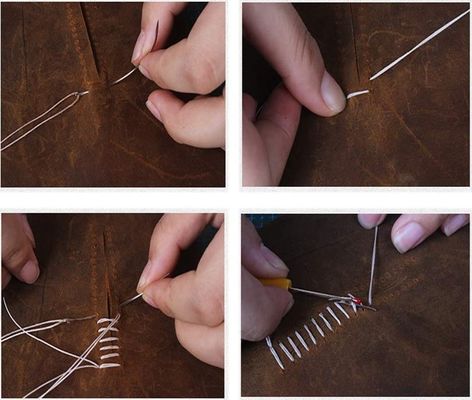 0.8mm 直径100%ポリエステル革 縫製用 ワックス糸 12個セット DIY 手作り