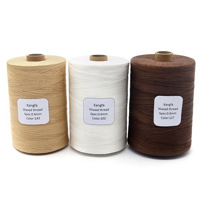 1kg Per Cone フラットワックス糸 150D/16 レザー製品用ポリエステル