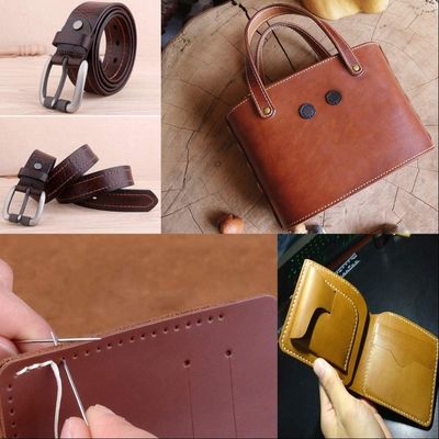 400g/16 Plys ポリエステル ワックス 結合 毛糸 革 縫い糸 210D/16