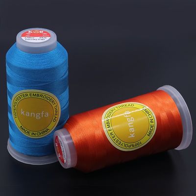 100% ポリエステル カンファ 販売 色のシルク 縫製刺身糸 120D/2 MERCERIZED