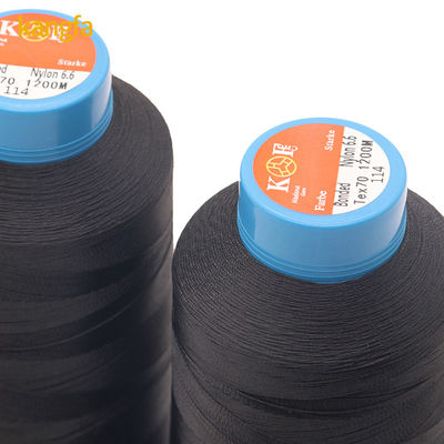 小型コーン 125g Tex135 420D/3 結合ナイロン糸 衣類縫製プロジェクトに最適