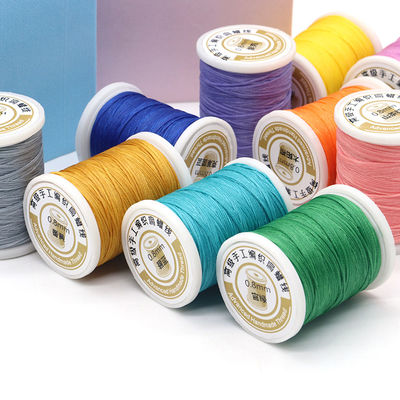 高強度革縫製 ワックス糸セット 12 0.8mm ワックス糸セット DIY 革工芸品