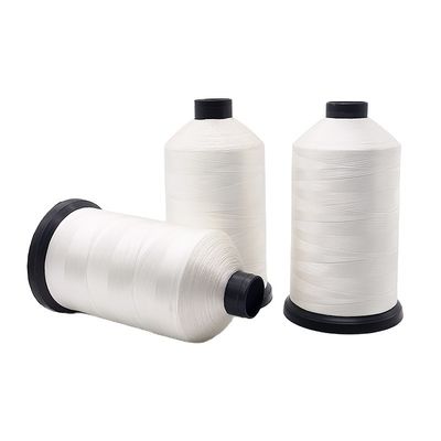 コーン素材 プラスチック 210d/3 白いポリエステル 縫製糸 毛布機用