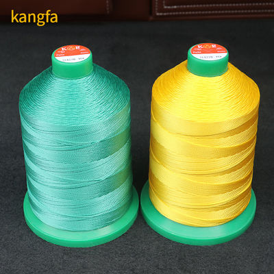 多彩型 染色 500g 高強度 縫製 長糸 Tex90 280D/3 ナイロンボンド糸
