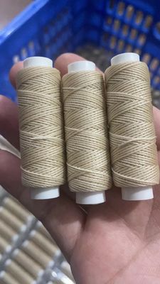 12g 100%ポリエステル 丸型ワックス 手縫い革 ワックス 高い強度ポリエステル縫い糸