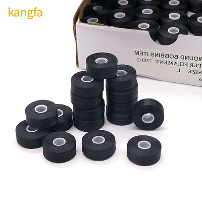 ポリエステルボビン糸 L 75D/2 144pcs/box for Embroidery Diameter 2mm OEM/ODM 受け入れられている
