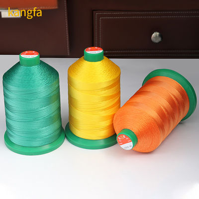 コーン素材 高強度のためのプラスチック縫製糸Tex45 120D/3 ナイロンボンド糸
