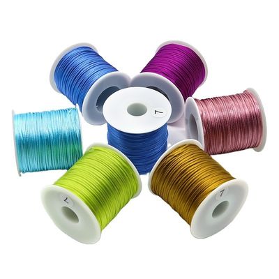 2mm 数珠 ブレスレット アクセサリー 弾性ナイロン 宝石製造のための中国式ノットライン