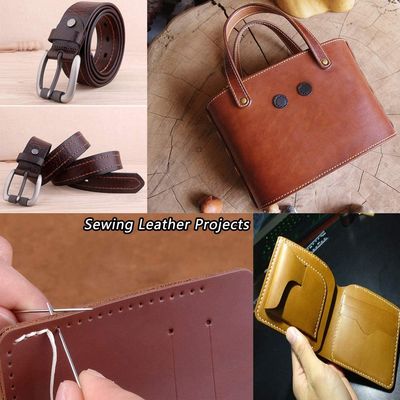 1.0mm 手縫い用 ワックスドレッド ワックスドパターン レザー DIY 手芸用 アクセサリー
