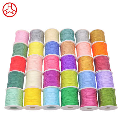 50G 100M/Spool 300M/Spool 中国製のマクラムコードの結び付け用カラフルなナイロンコード糸