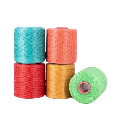 高防水粘度 1mm 円筒状のワックス糸 革縫製用 400G