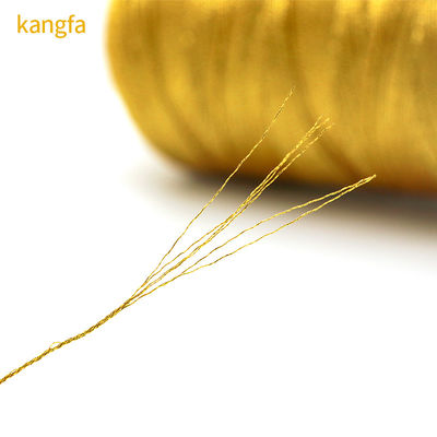 高強度 編み物 編み物 機械 用 編み物 糸 金色 銀色