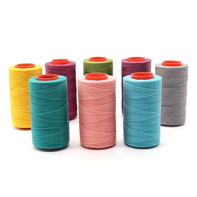 重用用ワックス糸 420D/3 糸数 滑らかで耐久性のあるパッチワーク縫い