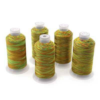 レインボー縫製糸 100% スプーンポリエステル