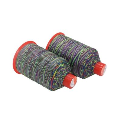 250g/コーン 高強度ナイロンレインボー結合糸 綿花 ワックスドレッド フロッシェ用