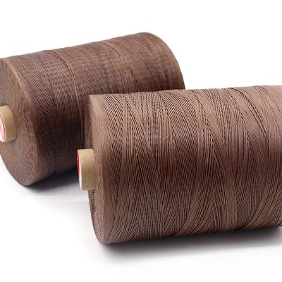 OEM ODM アクペット 1mm カラー 手縫い織りロープ ブレスレット 210D/16 平面ワックス糸