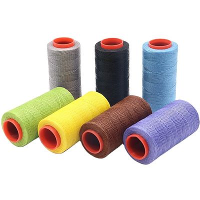 高温耐性MERCERIZED 100%ポリエステル縫製糸 革縫製用