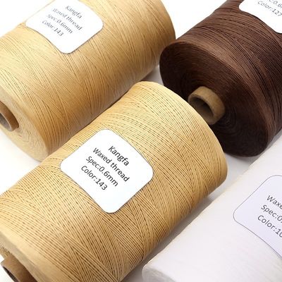 100% ポリエステル 1kg カラー 手縫い 円形 ワックス 糸 240 色 の 革 製品