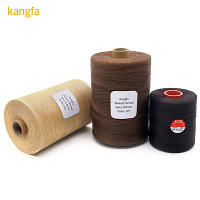 100% ポリエステル 1kg カラー 手縫い 円形 ワックス 糸 240 色 の 革 製品