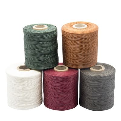 編み物 400g 210D/16 オプション色 DIY 手作り 革 縫製 1mm 平面 ワックス 糸