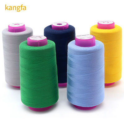 100G 染色販売 100% スプーンポリエステル 40/2 5000y 服飾用アクセサリーの縫製糸