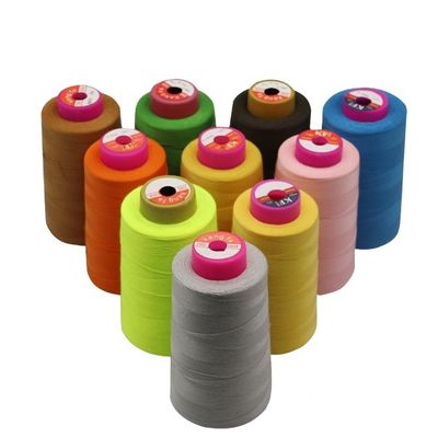 ポリエステル 綿糸 100g 3300y 角形あたり 40s/2 重用用縫製糸