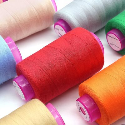 OEM/ODM受付 100g 20s/2 ポリエステル縫製糸 繊維用用 1000色