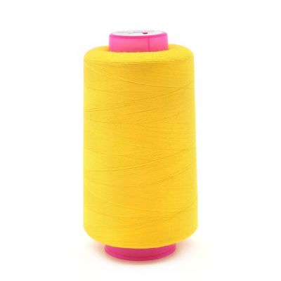 衣料品用100%コーン染め刺身糸 ポリエステル縫製糸 40代2年生