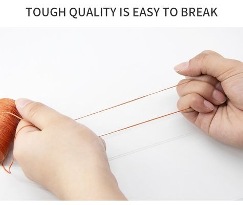 黒 防水 0.8mm 1mm 400g 210D/1*16 スプーン 糸 革用用用 円滑 ワックス糸