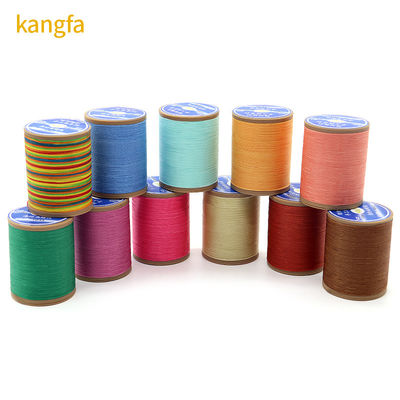 100%ポリエステル 57G 重量 フラット ワックス 糸 ハロー エンセラド パラ コザー 靴