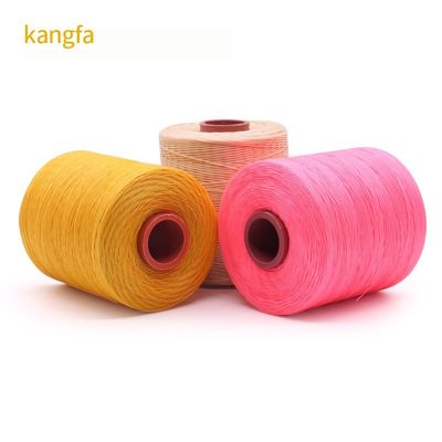 100% ポリエステル 柔らかい 麻 300D/16 ワックス 糸 純重量 400g ハンドクラフト ストリング バッグ