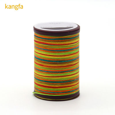 プラスチック・コーン ポリエステル 丸い帯毛 靴用 縫製用 ワックス糸 0.35mm 0.45mm 0.65mm