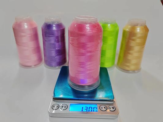 迅速な配達 720色 100%ポリエステル 刺身糸 染め