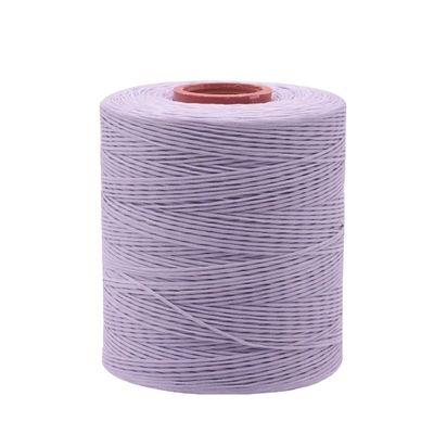 210D/16 フラット ワックス ポリエステル スレッド コード 1mm 染色パターンで靴製造用